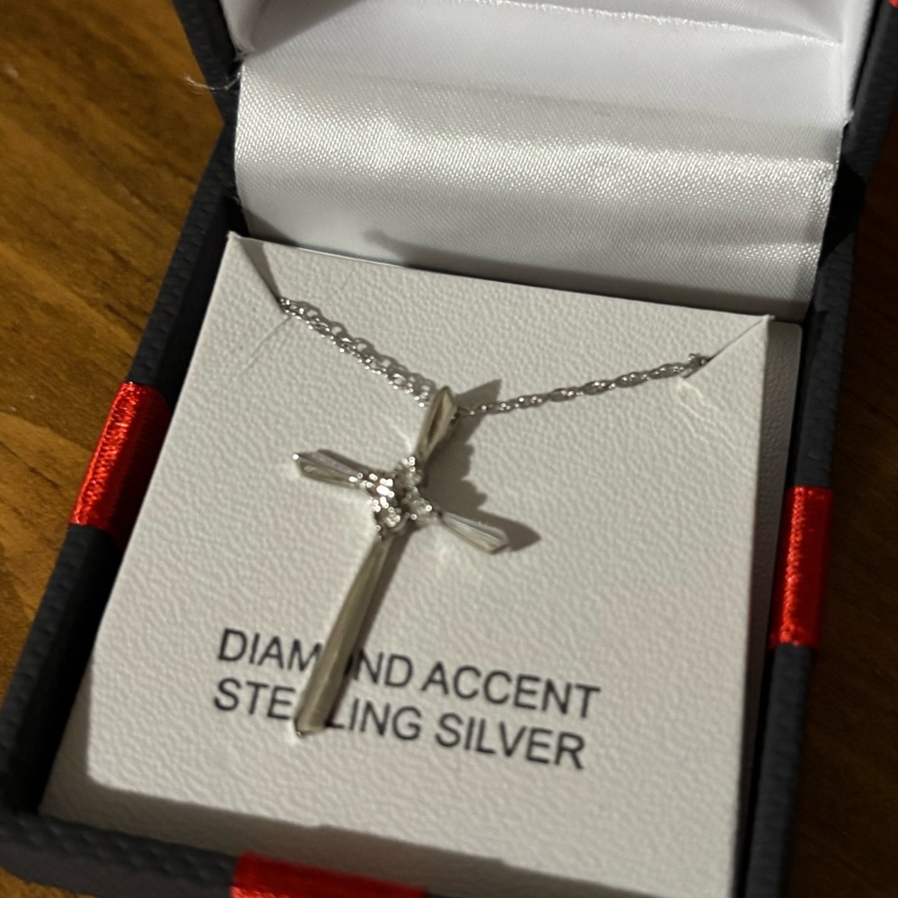 Sterling Silver Cross Necklace
